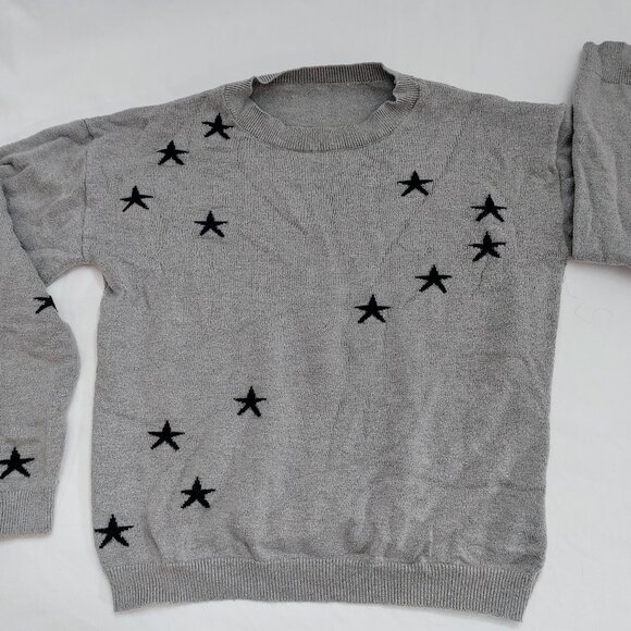 Grey Star Cashmere Sweater - Picture 1 of 3